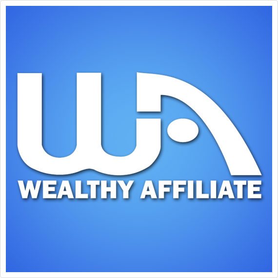 wealthy affiliate logo blue
