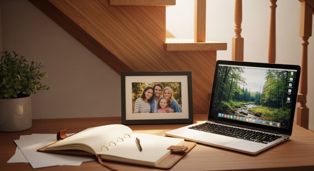 a laptop and notebook are often all you need 