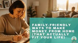 Family Friendly Ways To Make Money From Home That Actually Fit Your Life