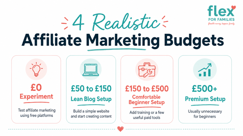 affiliate marketing budget levels