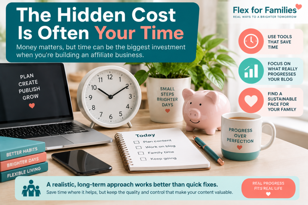 affiliate marketing time cost