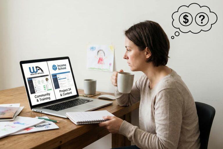 wealthy affiliate vs income school featured image