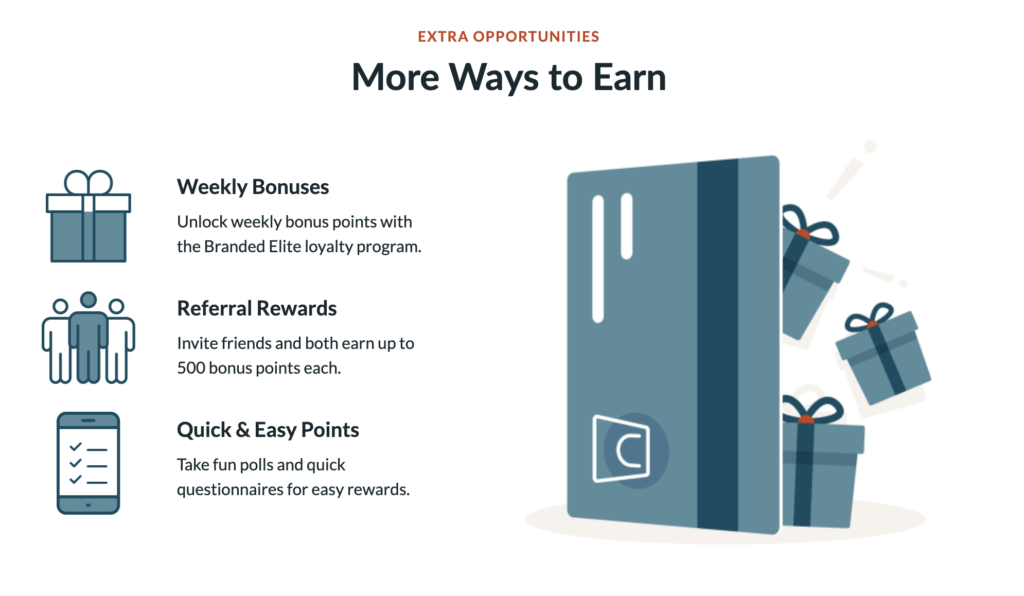 branded surveys payouts