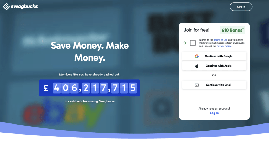 swagbucks website image