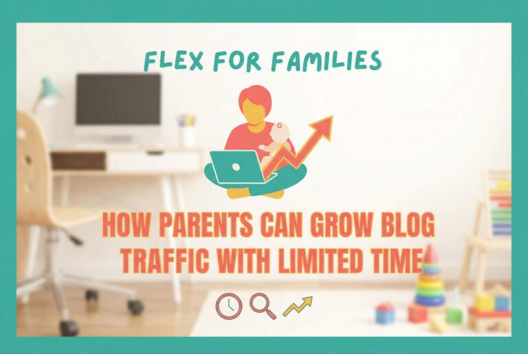 How Parents Can Grow Blog Traffic With Limited Time