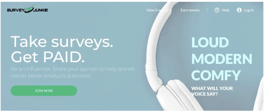 Survey Junkie Website