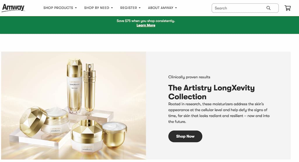 amway mlm review website image