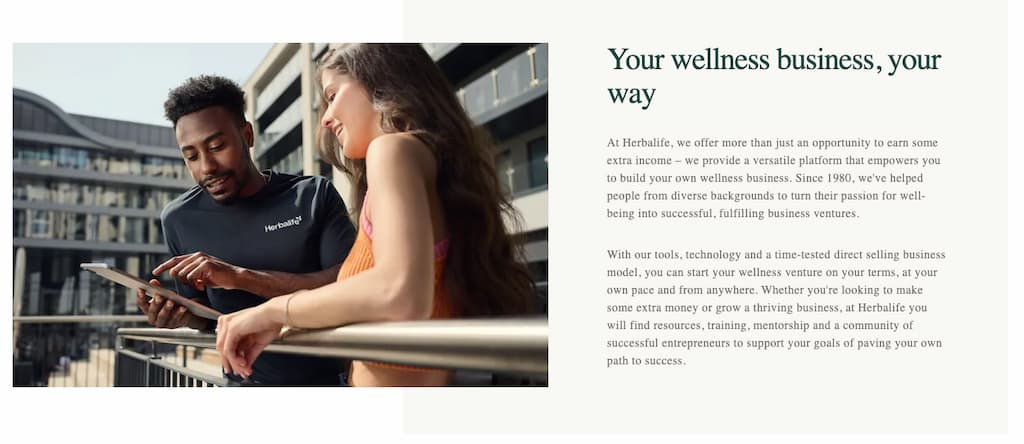 herbalife mlm business opportunity