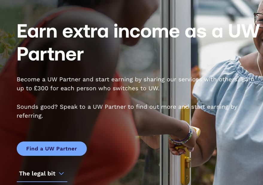 utility warehouse partner program