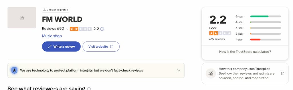 fm world trustpilot