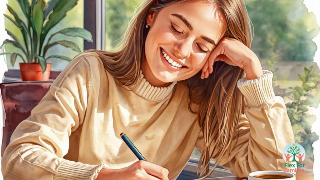 parent blogger writing in a conversational tone