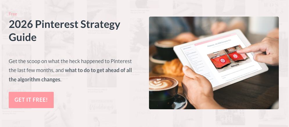 pinterest strategy guide image
