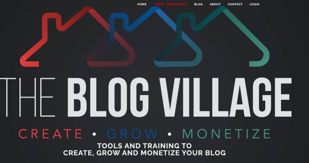 the blog village website