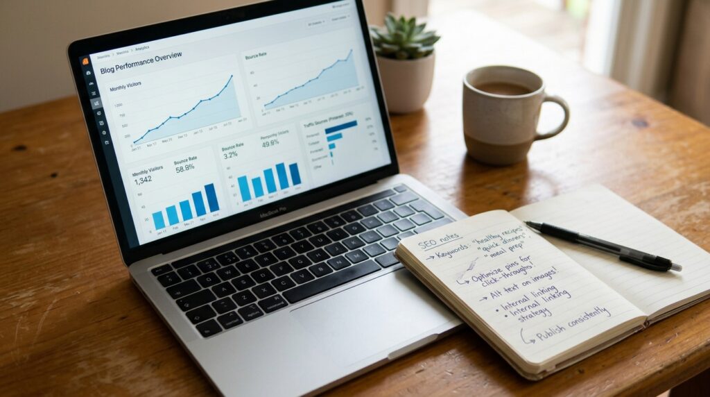 Learning beginner SEO and Pinterest traffic strategies