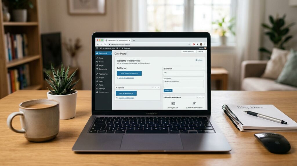 Setting up a beginner WordPress blog