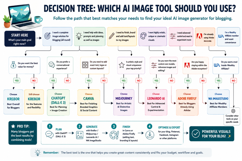 Decision Tree: Which AI Image Tool Should You Use?