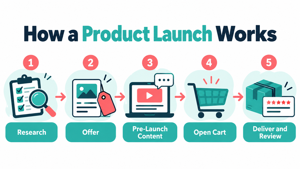 how product launch formula works